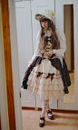 Part-Time Dreamer — Happy Valentine’s Day! We had a little V-day meet... : Happy Valentine’s Day!
We had a little V-day meet up with the local girls, and I was twinning Sonnet for Juliet Gobelin JSK (Julietのためのソネットゴブランジャンパースカート) with my beautiful friend C
