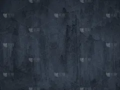 旧的黑蓝色金属漆墙。剥落的油漆,纹理。深色的蓝绿色背景与油漆滴。粗糙肮脏的纹理。