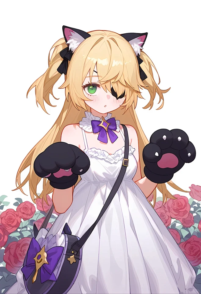 原神 蒙德篇⭐全⭐女角色洛丽塔猫爪系列 ...