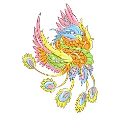 凤凰  - 源文件下载【酷图网】手绘凤凰,凤凰,龙凤,风,国潮凤凰,古典凤凰,古风凤凰,中国风凤凰,凤凰插画,凤凰素材,中国风,夏日素材,夏天,