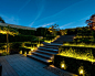 Rural House, Lancashire by Barnes Walker Landscape Architects, Manchester : Barnes Walker prepared the landscape planning drawings for the approval of this striking new-build property in Lancashire. The project was carried through to the detailed design o