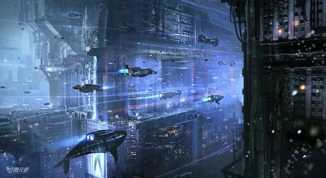 11000P 科幻场景 角色机械概念设定...