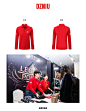 传奇扑克 x 定制牛  长袖polo衫 发布会现场工作人员服装