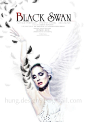 《Black Swan黑天鹅》创意海报设计 | 新鲜创意图志
