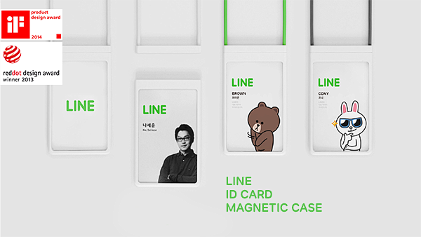 LINE ID CARD + MAGNE...