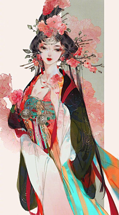 山花朵朵采集到古风