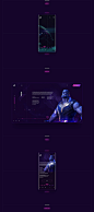 Avengers endgame 2019 : Concept design web & UI/UX