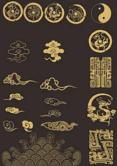 游戏UI 中国风 国风 古代素材,Jack-ui art studio