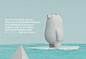 POLAR BEAR!!! :( Bear Character, Simple Character, Character Design, Aaron Martinez, Bear Cartoon, Cute Monsters, Presentation Design, Motion Design, Cinema 4d