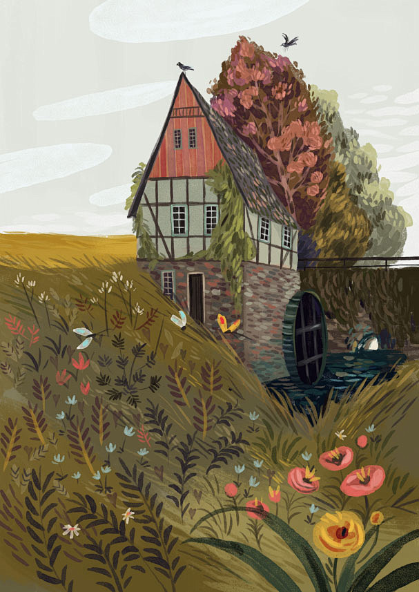 <h1>Quite house in t...