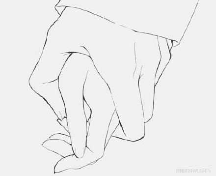 绘画参考看到两只手在一起就莫名的能感受到一些正能量呢来画双手吧