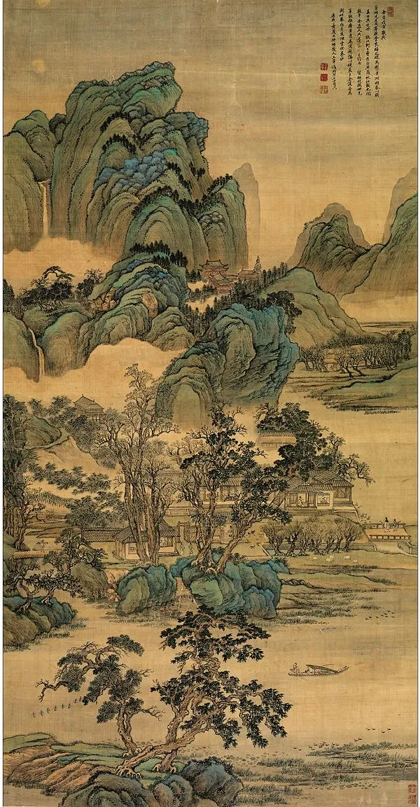王翚逝世三百年，“山水清晖——虞山画派特展”汇聚石谷精品_古代艺术_澎湃新闻-The Paper-花瓣网