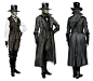 Hunter City Attire Art from Bloodborne