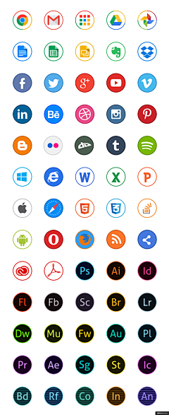 酷酷的画采集到系统图标简约扁平图标icon