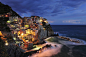 Manarola at twilight Photo by Paul Hogie -- National Geographic Your Shot

Camera: Nikon D700
Focal Length:  24 mm
Shutter Speed: 13 secs
Aperture:	 f/9
ISO:	 200