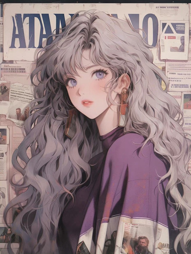 {AI系列}现代插画（角色）（卡通，写实...