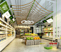 超市便利店商场3dmax模型货架3D水果商店超级市场CAD平面图设计-淘宝网