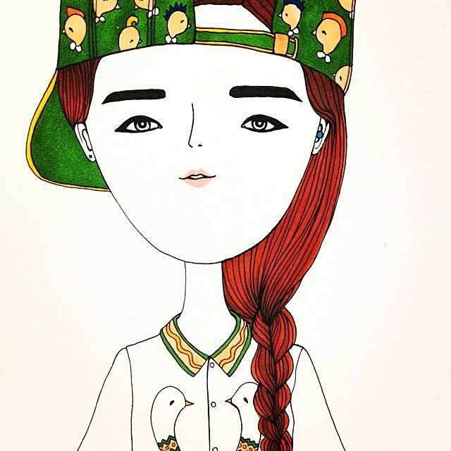 泰国插画师kapi