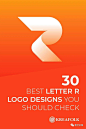 字母R logo