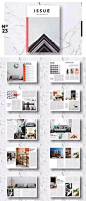 【源文件下载】 时尚高端的家居生活室内设计杂志图册