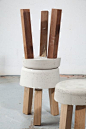 concrete stools