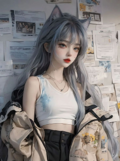 ex采集到不早朝之-Ai 试衣间