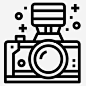 照相机闪光灯镜头 标志 UI图标 设计图片 免费下载 页面网页 平面电商 创意素材