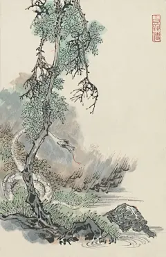 白蛇为什么叫白娘子？戴敦邦图说白蛇传2 - 小红书