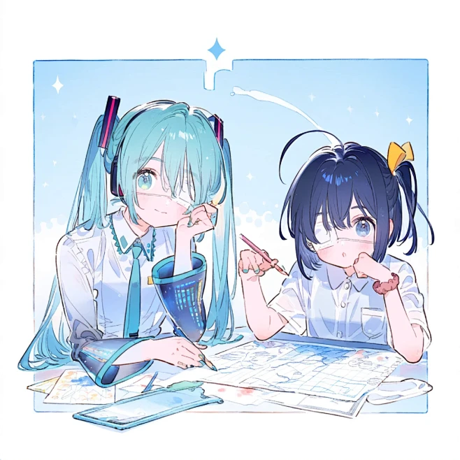 ✨初音未来和六花✨