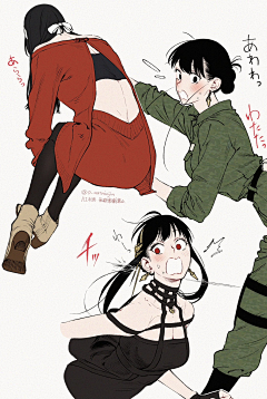 方大头儿采集到平涂or小漫画