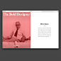 Bold designer mockup