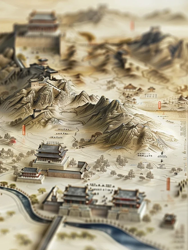 古代沙盘地图 - 小红书-花瓣网
