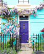 These 30 Charming Front Doors Around London Look Like They’re Part Of Sets In A Wes Anderson Movie : Have you ever noticed a front door that looked so good, you wanted to take a picture of it? Well, this photographer did and her hobby stretched so far, sh