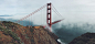 Free stock photo of landmark, bridge, cliff, california