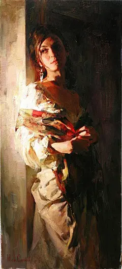 &quot;Dreams&quot; Oil on Canvas  by Michael &amp; Inessa Garmash