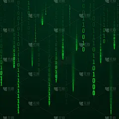 技术,绘画插图,数据,显示器,二进制码,矢量,编码,绿色,数字,机会