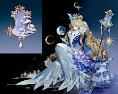 {日韩系列}日式写实角色设计（魔幻）（游戏方向）
