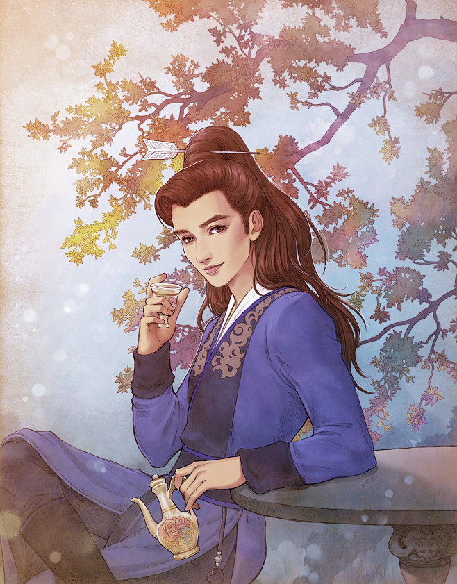 花无谢 花谢花飞花满天 朱一龙