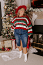 Holiday Cheer Knit Sweater Curves – Impressions Online Boutique