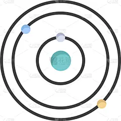 行星,天文学,知识,彩色图片,平坦的,生物学,天体物理学,显微镜,技术,教育
