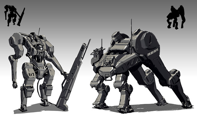 More Mech Sketches, ...