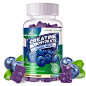 Amazon.com: Creatine Monohydrate Gummies Complex 6400mg for Men & Women -Advanced Formula W/L-Taurine + Vitamin B12, Sugar Free Chewable Supplement,90 Blueberry Gummies : 健康和家居用品