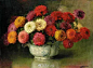 欣赏 ​​​比利时画家Julien Stappers写实静物花卉油画