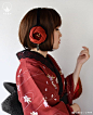 这组和风花朵保暖耳罩不仅搭配和服好看，搭配Lolita应该也不错~  #和风##日系#穿搭超话 

twi：asobiya01 ​​​​