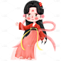 中国古代美女过中秋