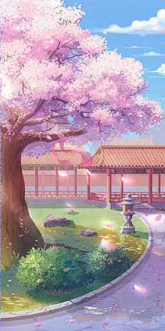 你是谁呢❓采集到插画场景