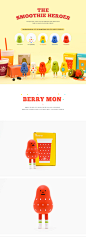 텐바이텐 10X10 : THE SMOOTHIE HEROES : BERRY MON (E2 피치 슬라이스 플러스)
