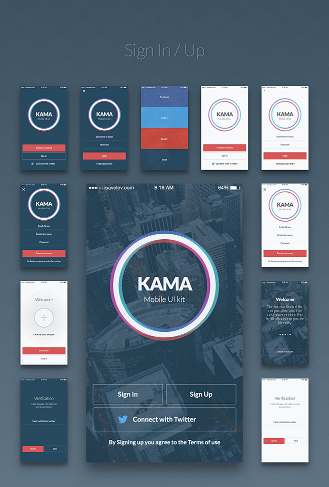 Kama - iOS UI Kit : ...