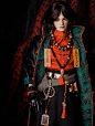 其中包括图片：Limited Items - Unique Chinese traditional sorcerer inspired outfit “Calling the Thunder”