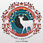 Free Vector | Lovely christmas background in paper style